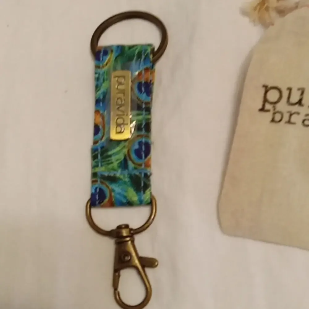Pura Vida Keychain with Pouch